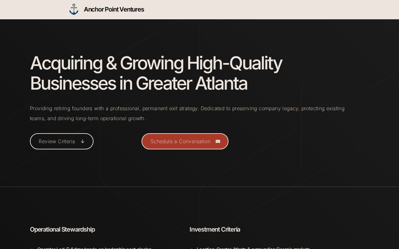 Anchor Point Ventures